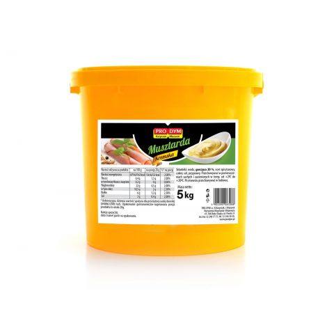 Musztarda kremska 5kg